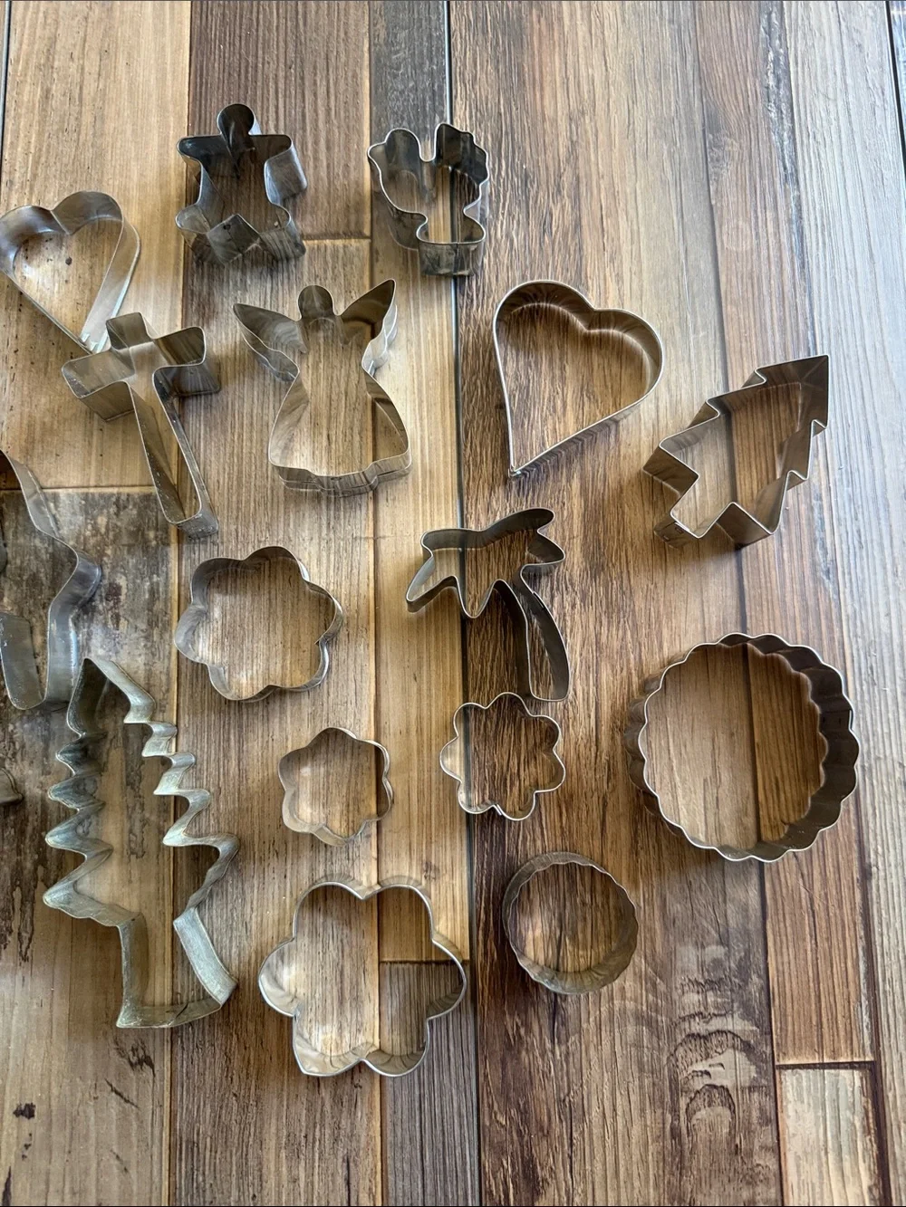 Assorted Metal Cookie Cutter Set - Mixed Shapes